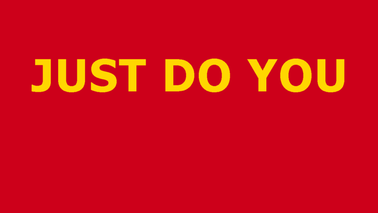 First, start with yourself